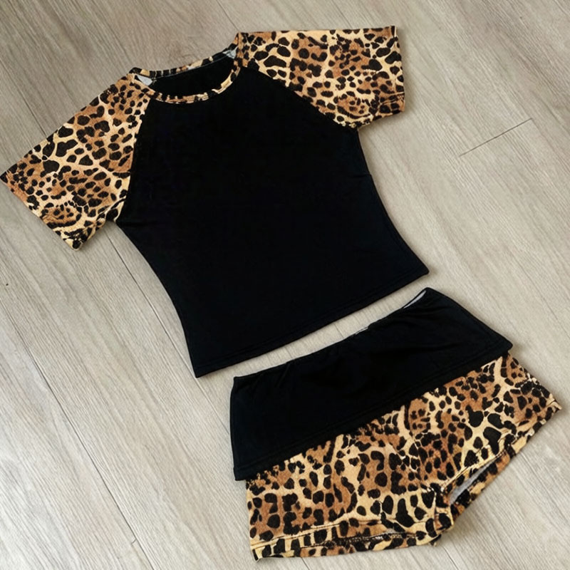Summer Clothing Bundle - Summer New American Retro Leopard Print