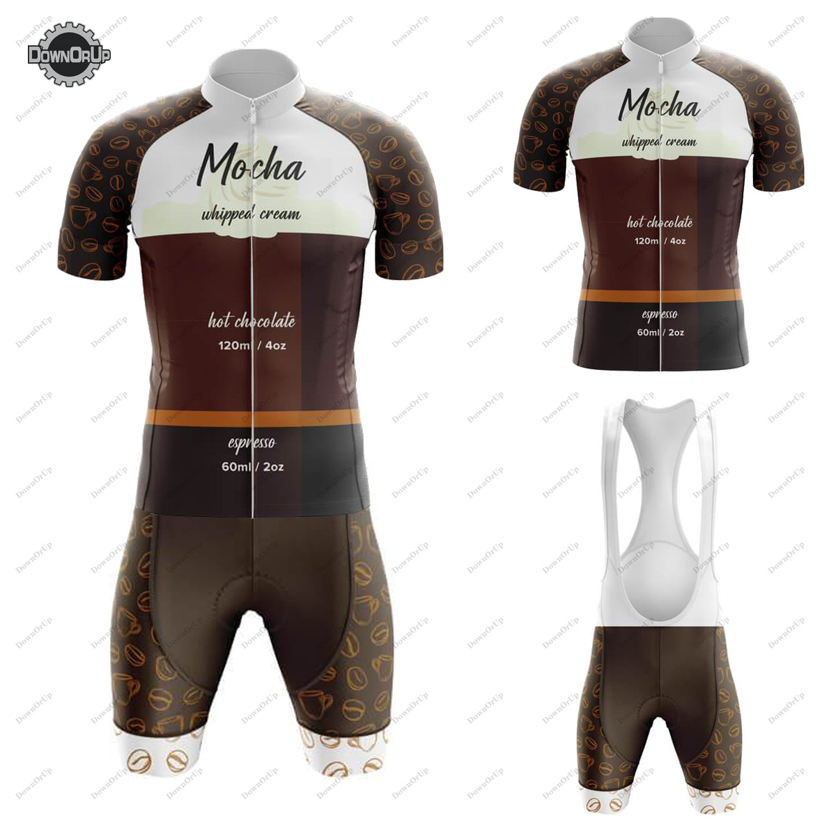 Coffee List Mocha  Cycling Jer - Summer Clothing List 评论和价格