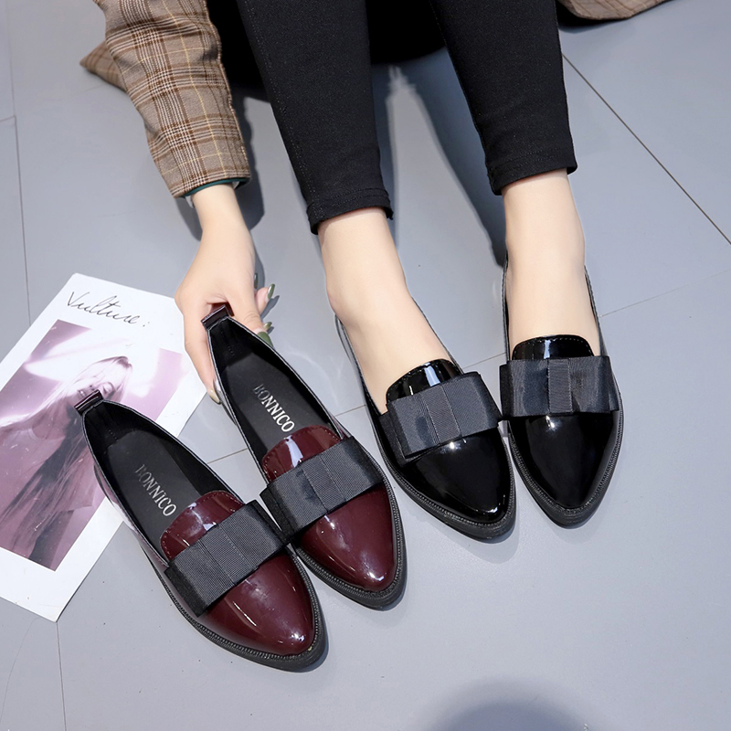 Black/ Wine Red Patent Leather - Summer Clothing On Sale 评论和价格