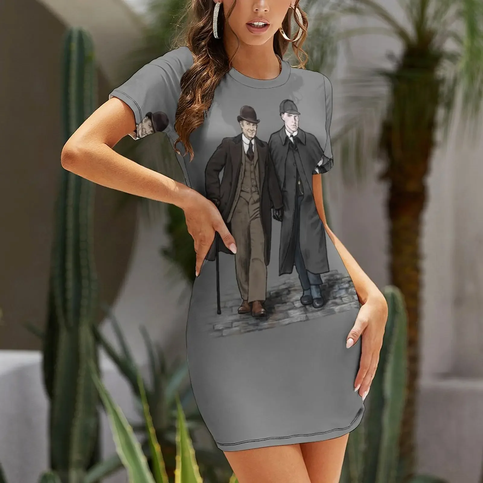 Victorian Johnlock Short-Sleev - Summer Victorian Clothing 评论和价格