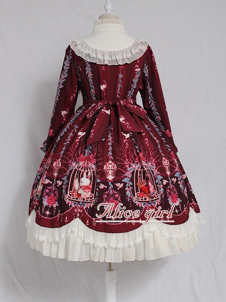 MAGOGO Kawaii Lolita Dress Lon - Summer Victorian Clothing 评论和价格
