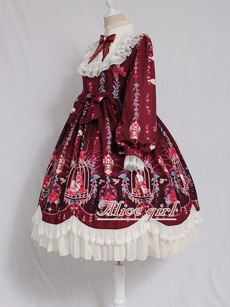 MAGOGO Kawaii Lolita Dress Lon - Summer Victorian Clothing 评论和价格