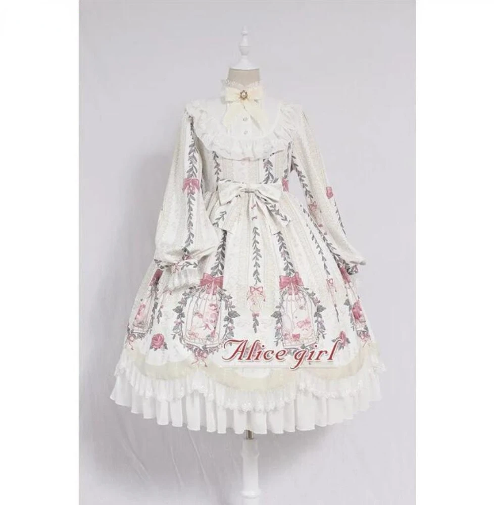 MAGOGO Kawaii Lolita Dress Lon - Summer Victorian Clothing 评论和价格