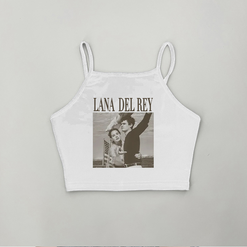 LANA DEL REY Gothic Print Halt - Summer Clothing Zara 评论和价格