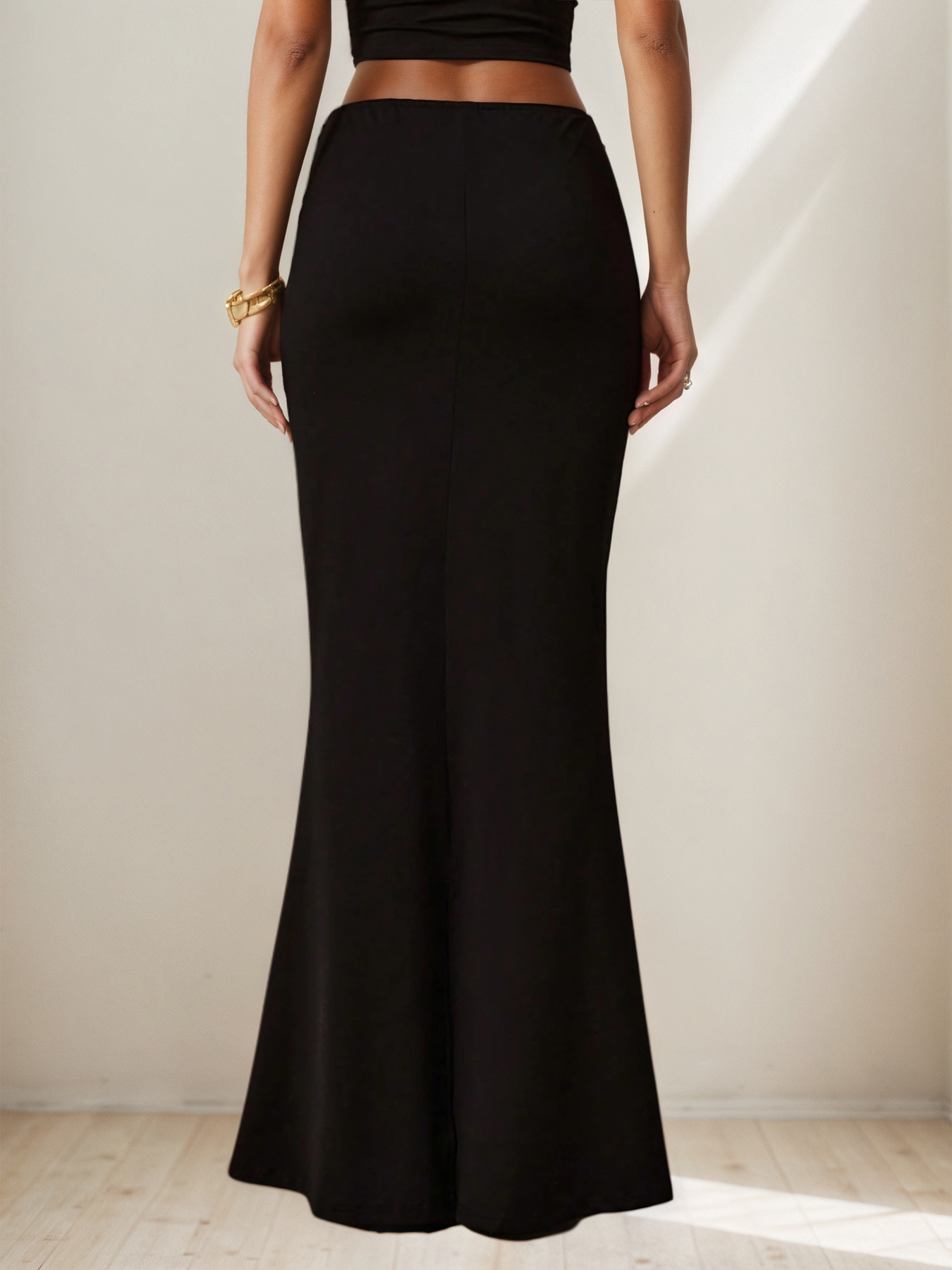 BKLD Elegant Temperament Black - Summer Clothing Wraps 评论和价格
