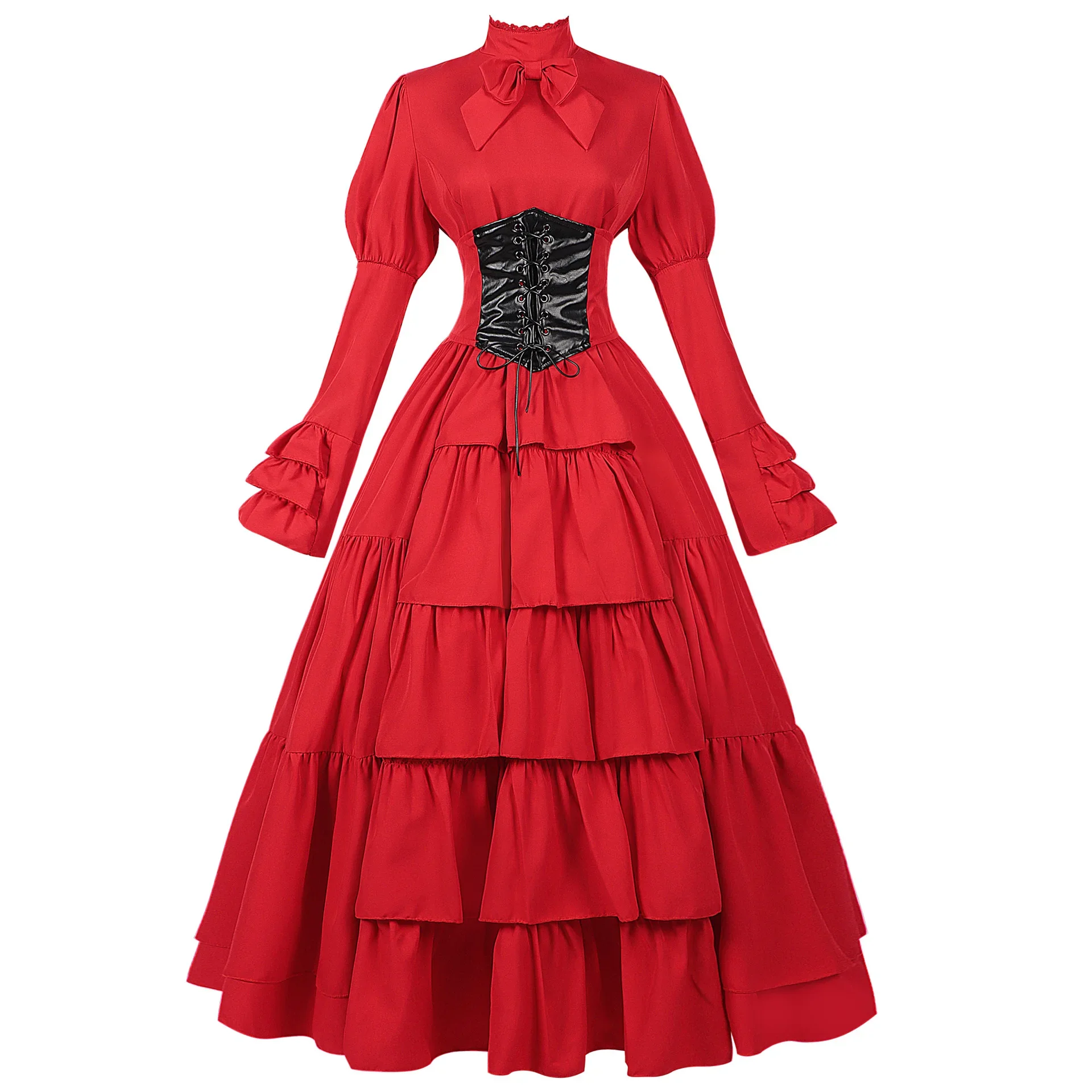 Women Halloween Cosplay Costum - Summer Victorian Clothing 评论和价格