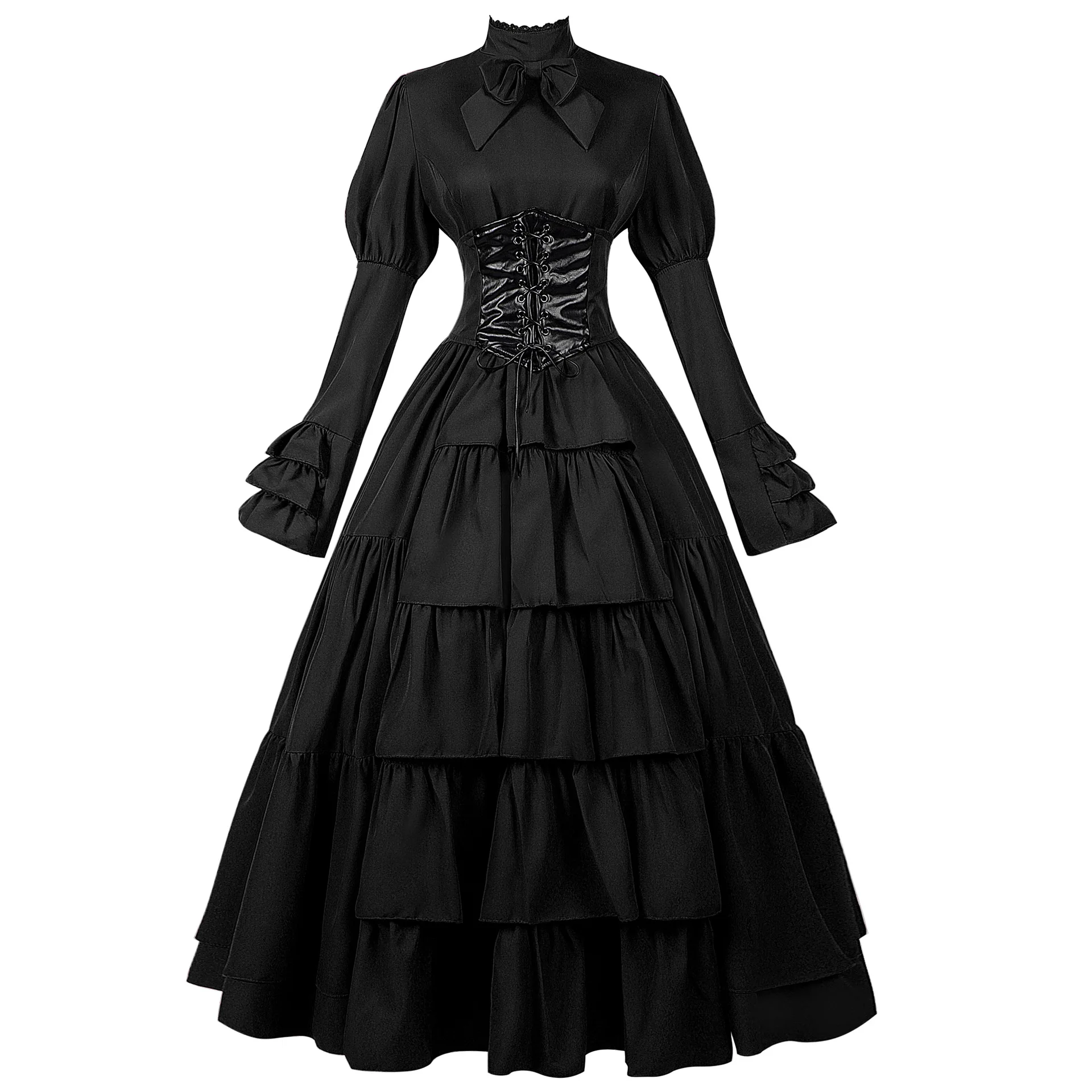 Women Halloween Cosplay Costum - Summer Victorian Clothing 评论和价格
