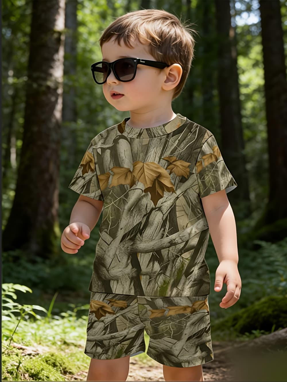 Camouflage Hunting Boys Set Fo - Summer Clothing List 评论和价格
