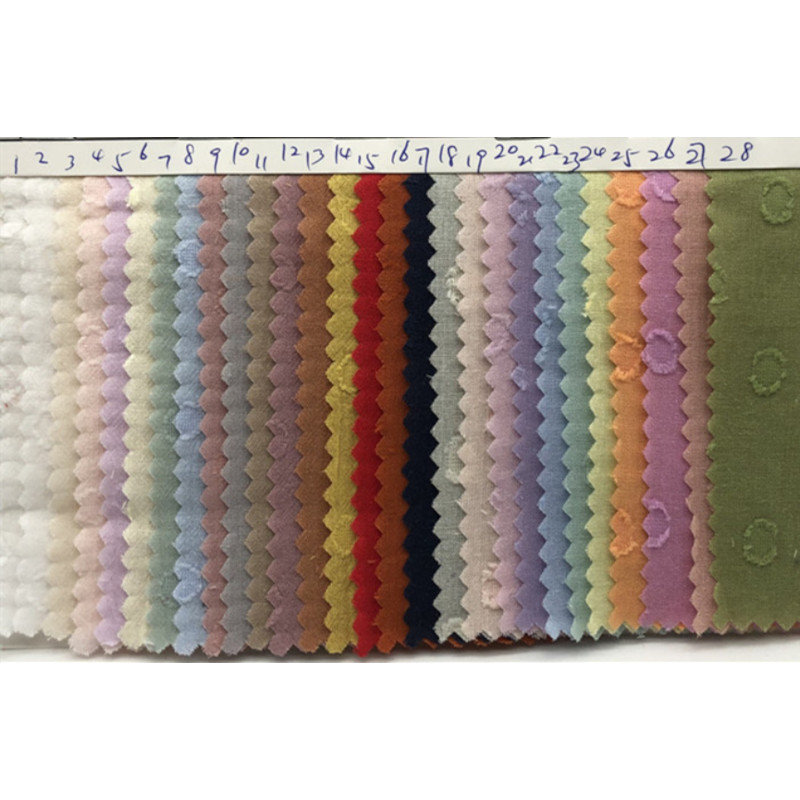 Solid Washed Cotton Polka Dot  - Summer Clothing Material 评论和价格