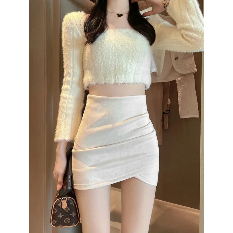 Korean Fashion Mini Skirt Soli - Summer Clothing Wraps 评论和价格