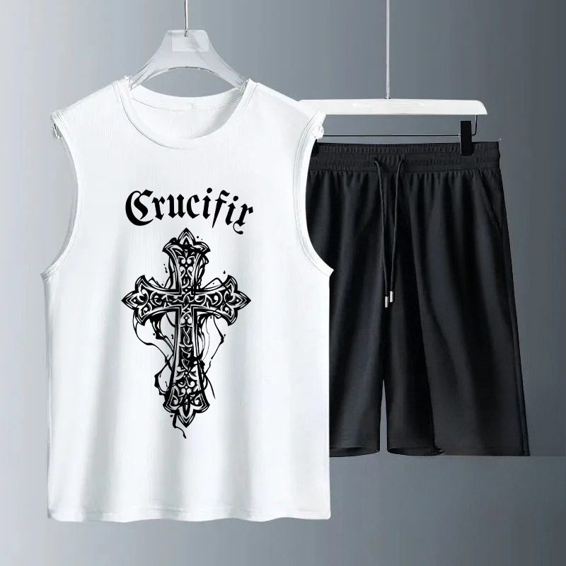 Men's Tank Top Sets 2026 Summe - Summer Clothing Mens 评论和价格