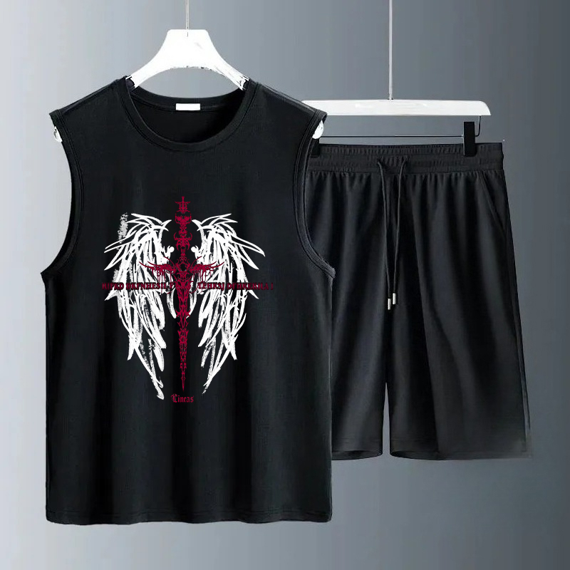 Men's Tank Top Sets 2026 Summe - Summer Clothing Mens 评论和价格