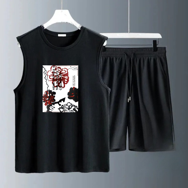 Men's Tank Top Sets 2026 Summe - Summer Clothing Mens 评论和价格