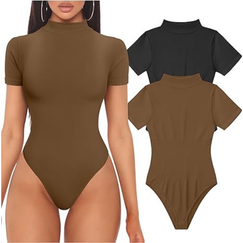 Short Sleeve Turtleneck Bodysu - Summer Clothing Bundle 评论和价格