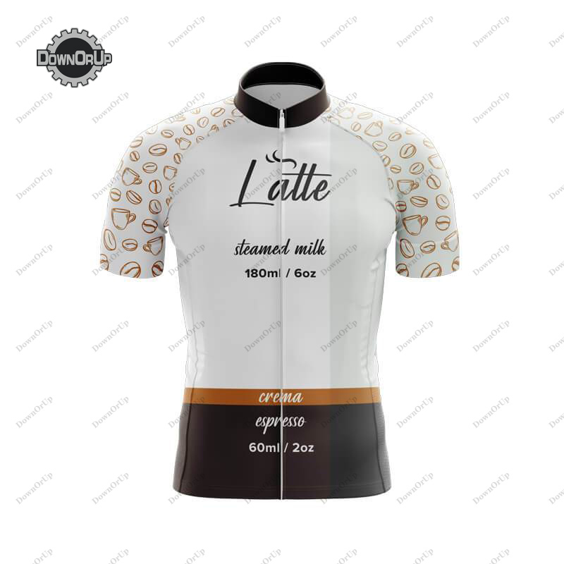 Coffee List Latte Cycling Jers - Summer Clothing List 评论和价格