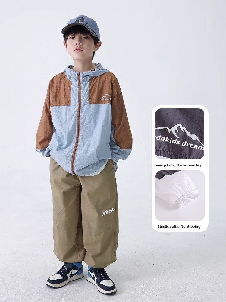 Boys Summer Wear Sun Protectio - Summer Clothing Material 评论和价格