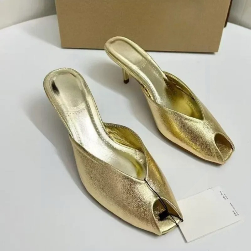 Women's Pumps Designer Gold Wo - Summer Clothing On Sale 评论和价格