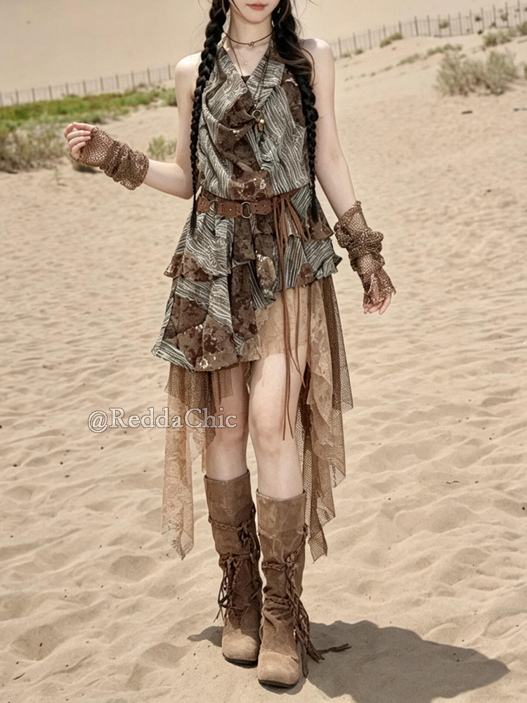 ReddaChic Retro Boho Irregular - Summer Clothing Bundle 评论和价格